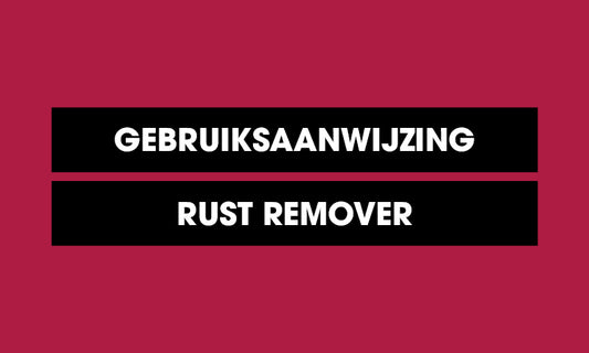 Gebruiksaanwijzing Rust Remover