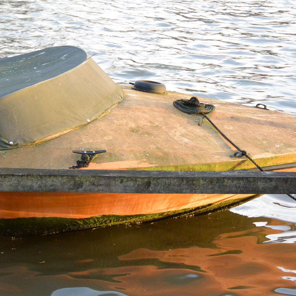 groene aanslag op boot verwijderen