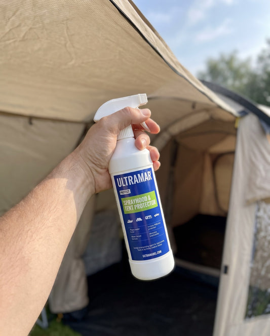 Tent schoonmaken en waterafstotend houden