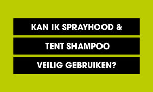 Kan ik Sprayhood & Tent Shampoo veilig gebruiken?