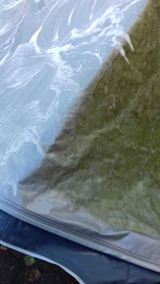 Sprayhood & Tent Shampoo – Reinigingsresultaat en werking