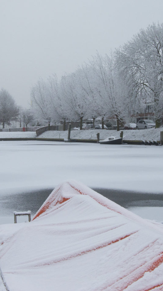 Bootkap winterklaar maken en droog opbergen
