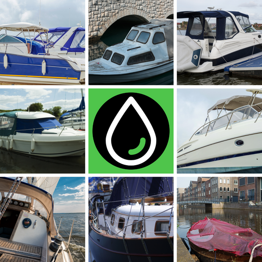 7 oorzaken van vlekken en verkleuring in bootkappen