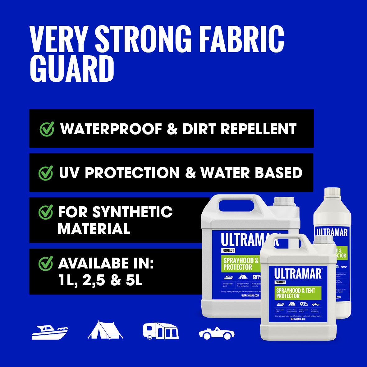 Agent d’imprégnation : Sprayhood & Tent Protector