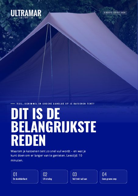 Voorblad e-book Katoenen tent