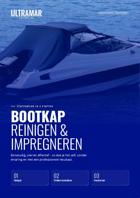 Voorblad stappenplan Bootkap