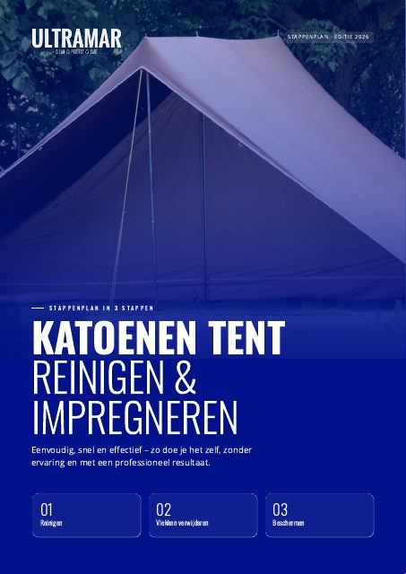 Voorblad stappenplan Katoenen tent
