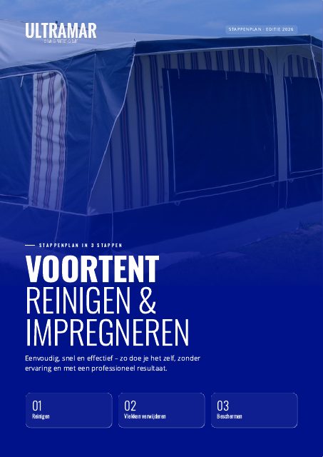 Voorblad stappenplan Voortent