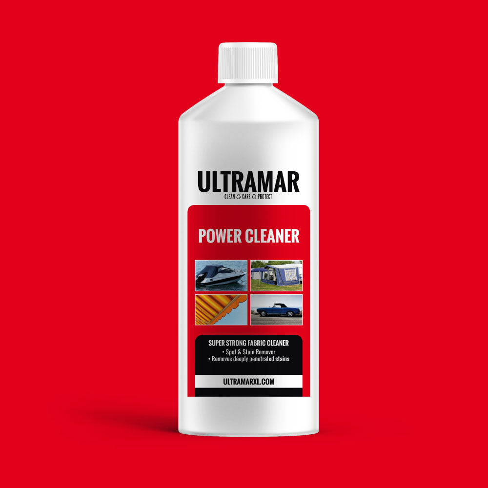 Stain remover for boat cover: Power Cleaner